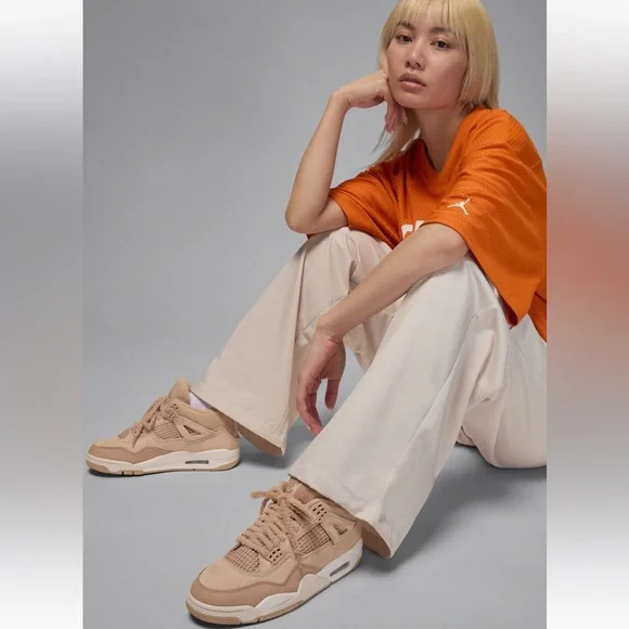 📔 Nike Air Jordan 4 Retro Cozy Brown 📔 - Picture 2 of 4